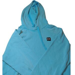 Under Armour Light Blue Pullover Hoodie - Size Small
